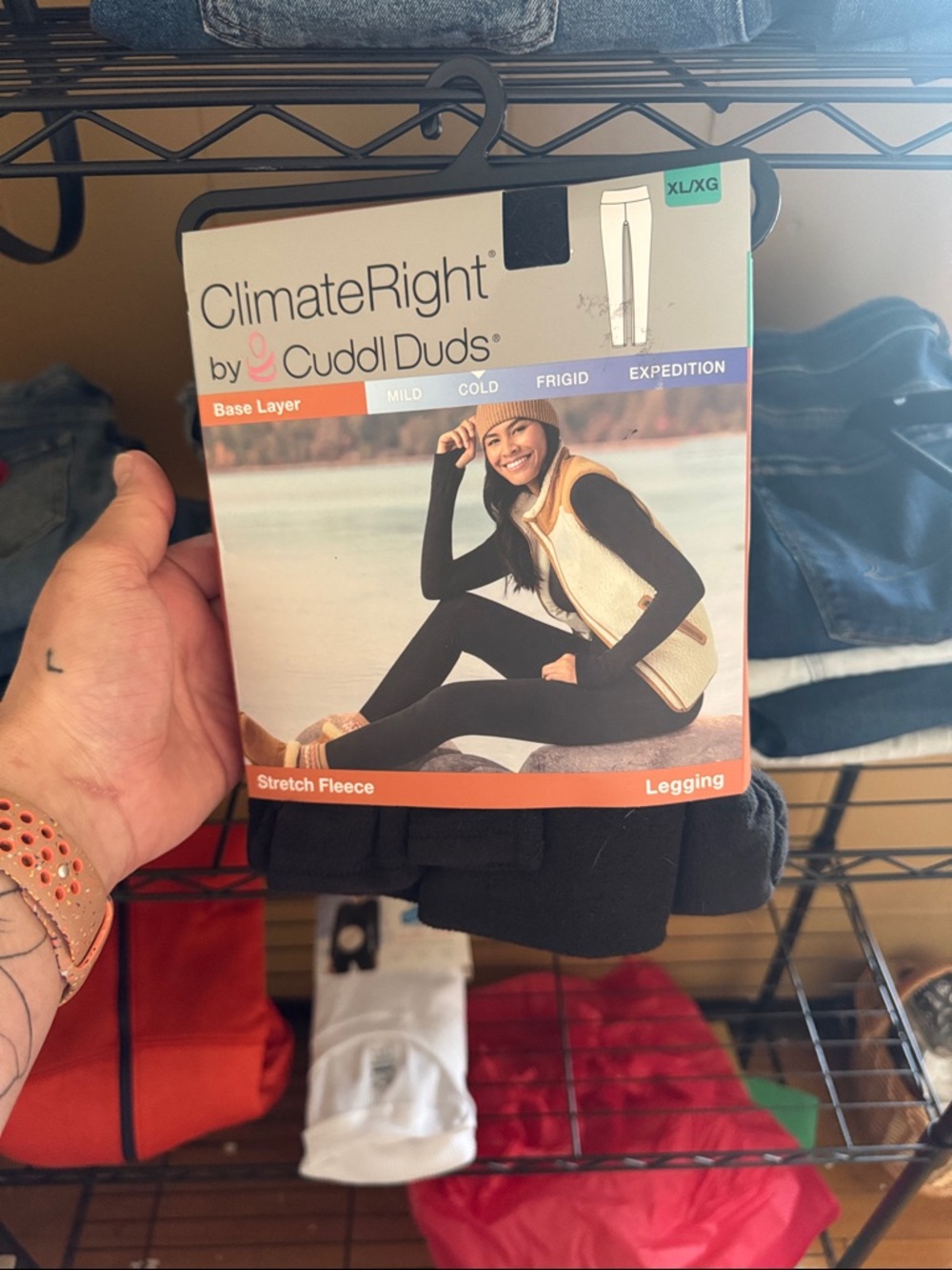 Fleece leggings